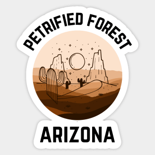 Petrified Forest Vacation Sticker